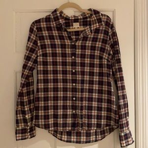 J. Crew flannel size medium